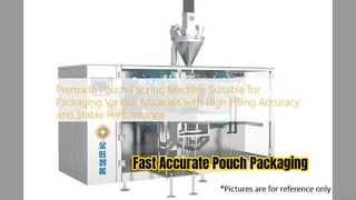 Máquina empacadora automática de bolsas prefabricadas DGD 180BJ