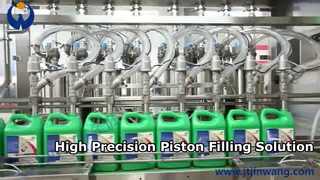 Máquina llenadora de pistón inteligente CCG5000-8TS