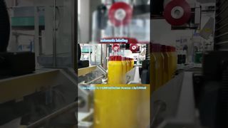 Línea automática de llenado de líquidos a prueba de explosiones de 50-1000 ml #máquina de llenado #máquina de embalaje automática