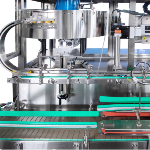 Máquina de tapado automático de cubo de 1/2 cabezas FXG-1D 4000BPH 10L-30L 4.1KW
