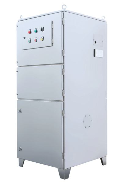TOUER-15A-G Recolector de polvo de acero inoxidable con 2.2KW de potencia y resistencia de 1200Pa
