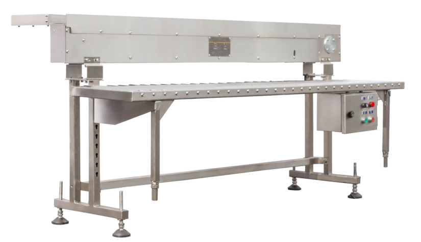 Mesa de trabajo recta de botella redonda ZXT-2B 100KG Capacidad para botellas de 40-95mm de diámetro