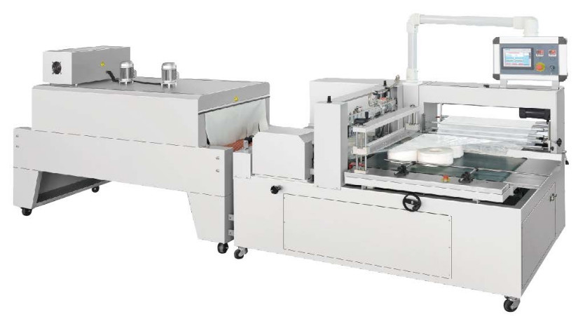 GB-600 Máquina de embalaje de recorte térmico de sellado y corte de rodadura totalmente automática completamente cerrada