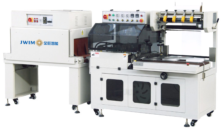 Máquina de embalaje de reducción de calor en forma de L totalmente automática BTA-450/450A+BM-500 Safe