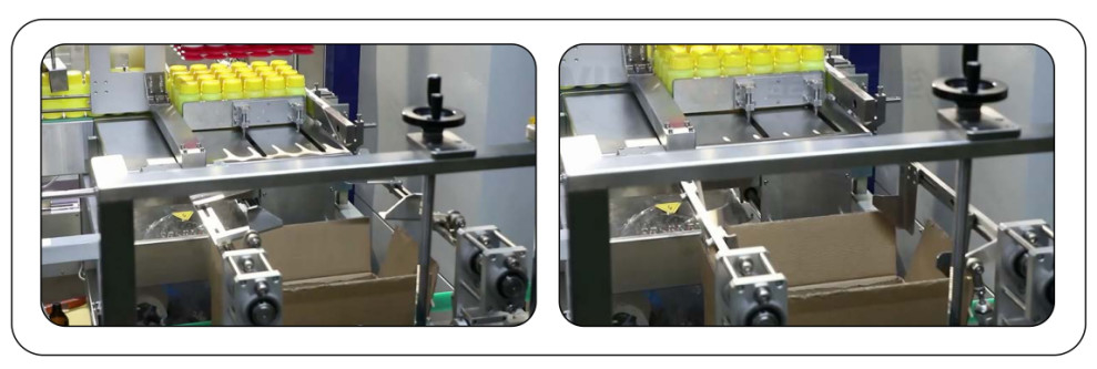 KZ-2T Máquina de embalaje automático completo de cartón para botellas redondas o cuadradas de vidrio y botellas de plástico