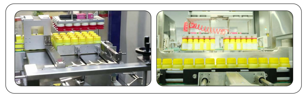 KZ-2T Máquina de embalaje automático completo de cartón para botellas redondas o cuadradas de vidrio y botellas de plástico