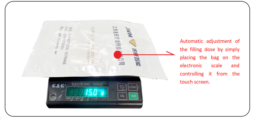 SUS304 Cuadro Máquina de embalaje de película de rollo horizontal totalmente automática para polvo / partícula