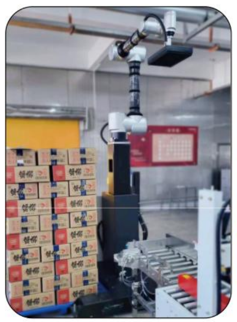 Robot de Paletización Colaborativo Ai-RMD30 (≤9 Cajas/Min) – Solución Inteligente y Flexible de Paletización para Múltiples Escenarios