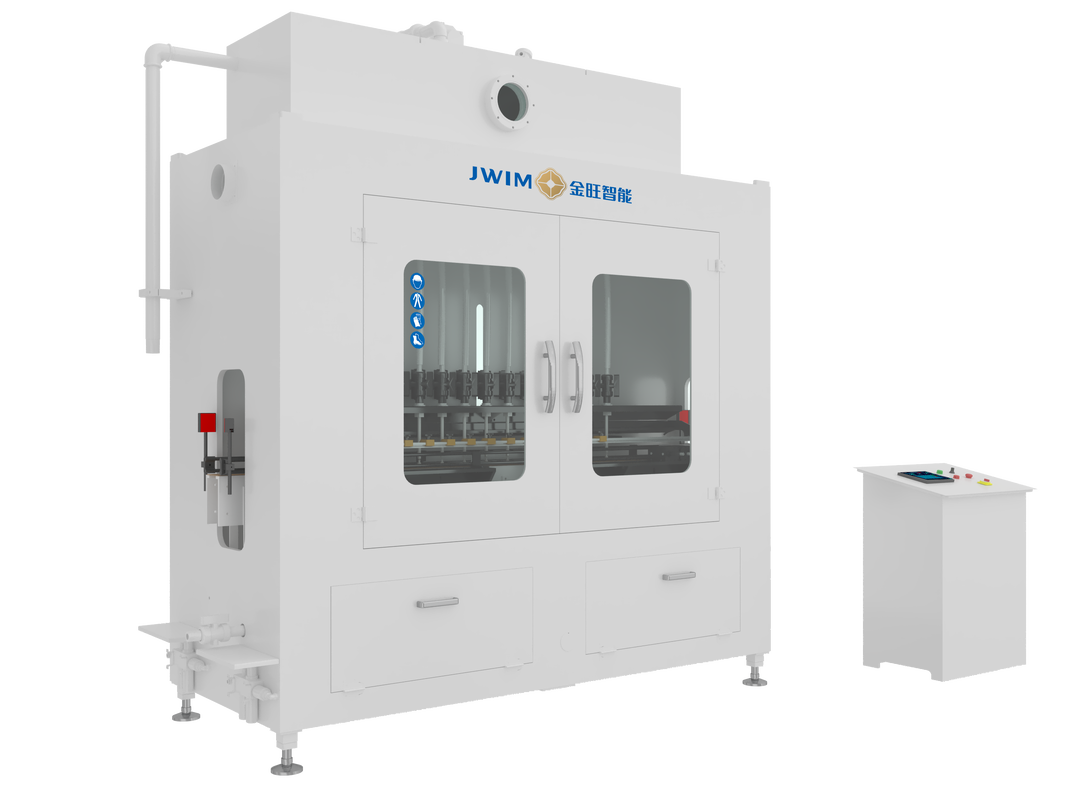 Máquina de llenado por gravedad anticorrosiva de microcomputadora CDP-8E con control PLC y configuración Schneider