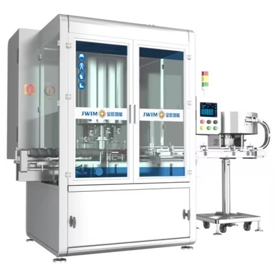 8 cabezas Máquina automática de tapón FX-8AS 4.0KW 100ml-1L de alta velocidad