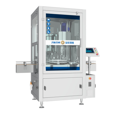 2000 Bph Botella rotativa automática Máquina automática de tapa de tornillo de cabeza única