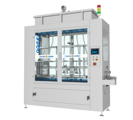 Productos químicos líquidos corrosivos 304 Cuadro 1-5L Máquina de llenado de botellas de microcomputadora