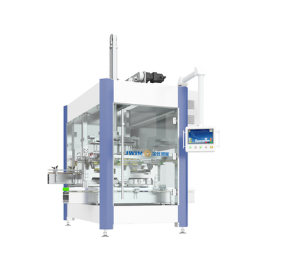 KZ-2T Máquina de embalaje automático completo de cartón para botellas redondas o cuadradas de vidrio y botellas de plástico