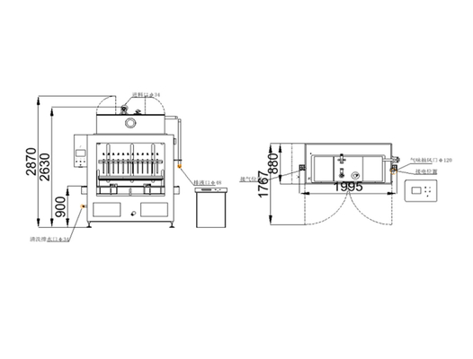 CDP-12E Máquina de llenado de microcomputadora fácil integración en la línea de producción para el embalaje de líquidos químicos sin costuras