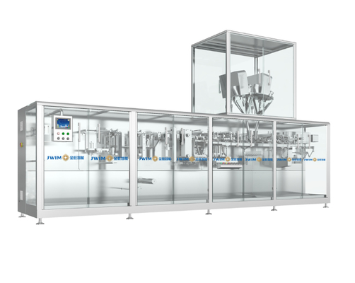 Máquina de embalaje de películas de rollo horizontal totalmente automática eficiente, segura y respetuosa con el medio ambiente