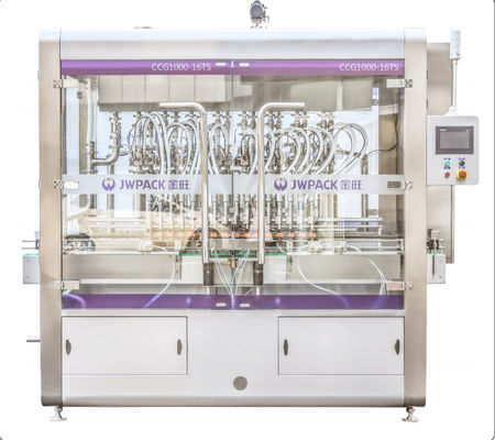 Llenador de gran viscosidad líquido 50-1000ml del pistón de la máquina de rellenar del pistón volumétrico automático
