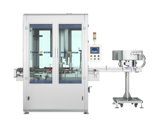 Máquina que capsula 6 50ML-1000ML principal 6500 BPH del tornillo auto rotatorio del PLC